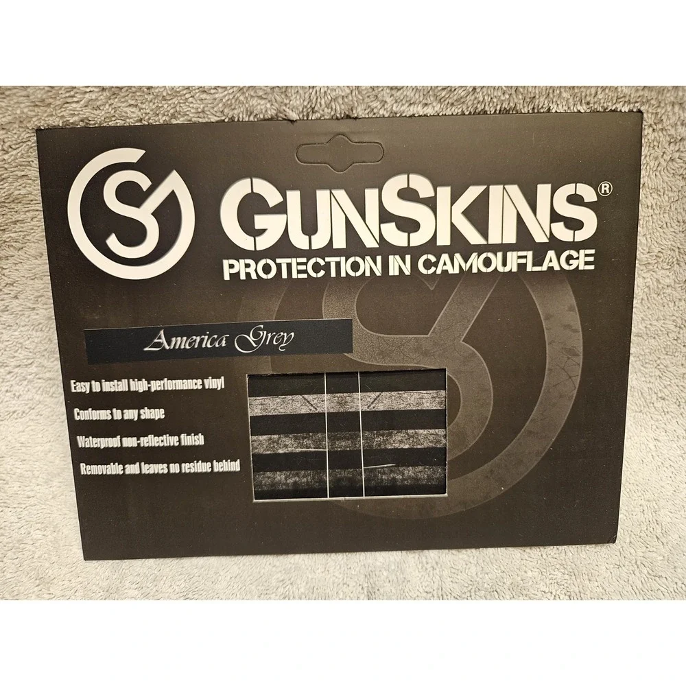 Gun skins Protection In Camouflage America Grey MAG SKIN Pattern